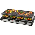 Produktbild: Clatronic - Raclette Rg 3757, 1400 W, 8 Personen, Schwarz