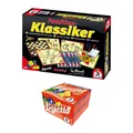 Produktbild: Schmidt Spiele Klassiker Ligretto gratis Mensch ärger dich nicht! Spielesammlung