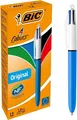 Produktbild: BIC 4 Colours Original Kugelschreiber 12St Mehrfarbig Buero Schule Set