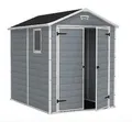 Produktbild: Keter MANOR 68 DD K203522 Gartenhaus Werkzeuglagerung 185,8x236,8x227 Cm