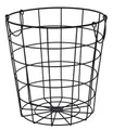 Produktbild: Spetebo Drahtkorb Metall Gitter Korb schwarz mit Henkeln - 29 cm (Stück, 1 St., Aufbewahrungskorb), Aufbewahrungskorb für Deko und Accessoires