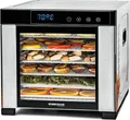 Produktbild: ROMMELSBACHER Dörrautomat DA 900 6 Edelstahl Tabletts 24h Timer LED (35 –75 °C)