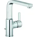 Produktbild: KLUDI ZENTA Waschtisch-Einhandmischer, Auslaufhöhe 220mm, schwenkbar, mit Metall Ablaufgarnitur, Chrom, 420250575