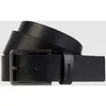 Produktbild: CK Calvin Klein Ledergürtel aus Büffelleder in Black, Größe 95