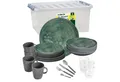 Produktbild: BRUNNER Geschirr-Set BRUNNER Camping Geschirrset VENETIAN (8, 12, 16, 36-Teile) SEA GREEN (36-tlg)