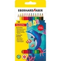 Produktbild: Eberhard Faber Buntstite Farbstifte Aquarell Colori 12er Set wasservermalbar