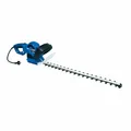 Produktbild: Elektro Heckenschere 710W 60cm drehbar Diamantmesser Aluminium blau
