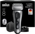 Produktbild: Braun Series 8 Elektrorasierer Herren, 4+1 Präzisionskopf und Trimmer 8617s NEU