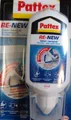 Produktbild: Pattex RE-New NEUE FUGE Silikon weiss 80ml Neu auf Alt Bad Fliesen Henkel® Fugen