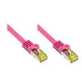 Produktbild: Good Connections 8070R-100M Patchkabel mit Cat.7 Rohkabel und RNS 10 m magenta