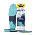Produktbild: Dr. Scholl’s 24-Hour Energy Einlegesohlen -Gibt mit jedem Schritt Energie zurück, lindert müde, schmerzende Füße mit Memory Foam, Boosting-Beads-Technologie,flexible Fußgewölbestütze,EU Größe 40-47.5