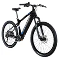 Produktbild: ZÜNDAPP Z898 E-Bike E Mountainbike 27,5 Zoll Pedelec 170-190 cm Hardtail MTB 10 Gang Elektro Fahräder Scheibenbremsen (schwarz/blau, 48 cm)