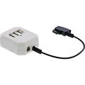 Produktbild: InLine 69905 TAE Adapter, TAE-F Stecker an TAE NFN + RJ11 (6P4C) Buchse, 0,2m
