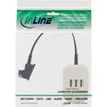 Produktbild: 69905 InLine TAE Adapter TAE-F Stecker an NFN + RJ11 (6P4C) Buchse 0,2m ~D~