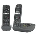 Produktbild: Gigaset AE690A DECT Schnurlostelefon Duo 2xMobilteil anthrazit Anrufbeantworter