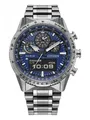 Produktbild: Citizen JV2000-51L Promaster Skyhawk Herrenuhr Edelstahl Solar Blau Silberfarben