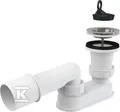 Produktbild: Duschwannenabfluss mit Siphon, Sieb rostfrei A461-50
