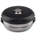 Produktbild: Petromax Dimego Camp Oven Camping-Backofen Mini Ofen mit Henkel Outdoor 2 Liter