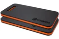 Produktbild: GORANDO® Premium Kniekissen 2er Set |orange| Kniebrett | Knieunterlage - Ideal für die Arbeit in Werkstatt, Haus, Garten | Knieschoner Kniematte 44x22cm 2Stück…