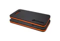 Produktbild: GORANDO Kniekissen Premium Knieunterlage für Garten Haus Werkstatt 44x22cm orange 2er Set, (2-St)