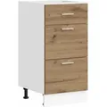 Produktbild: vidaXL Unterschrank Lyon Artisan-Eiche 40x46x81,5 cm Holzwerkstoff 854219