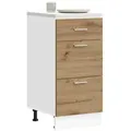 Produktbild: vidaXL Unterschrank Lyon Artisan-Eiche 40x46x81,5 cm Holzwerkstoff