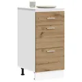 Produktbild: Unterschrank Artisan-Eiche 40x46x81,5 cm Holzwerkstoff