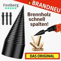 Produktbild: Festberg™ Bohrer Original Holzspalter Brennholzspalter Kegelbohrer Kegelspalter