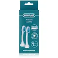 Produktbild: emmi-pet 2x A2 (M) große Ultraschall Aufsatz-Bürsten für emmi-pet 1.0 & 2.0 Ultraschallzahnbürste I Beugt Zahnstein vor, bekämpft Mundgeruch & Zahnfleischentzündungen – geräuschlos & ohne Schrubben