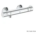 Produktbild: Grohe Badarmatur GROHE Grohtherm 800 THM-Brausebatt. Wandmontage eigensicher chrom, 345