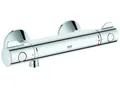Produktbild: Grohe Thermostat-Brausebatterie Grohtherm 800 34558 Wandmontage eigensicher chrom, 34558000 34558000