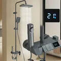 Produktbild: Duscharmatur Regendusche Duschsystem Duschset mit Handbrauset Mischbatterie