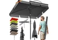 Produktbild: KESSER Sonnenschirm, Sonnenschirm Rechteckig Inkl. 2in1 Abdeckung Transporttasche