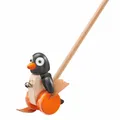 Produktbild: Selecta Kleinkindwelt Pingo Schiebefigur Schiebe Figur Watschel Pinguin Holz