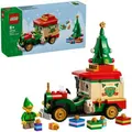 Produktbild: 40746 Iconic Lieferwagen des Weihnachtsmann, Konstruktionsspielzeug