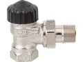 Produktbild: Heimeier 2201-02.000 Thermostatventil Rotguß vernickelt R 1/2''Eckform