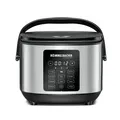 Produktbild: Reiskocher MRK650 3L Edelstahl Schwarz Antihaft PFAS-frei Timer 600W