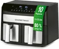 Produktbild: GOURMETmaxx Doppelkammer Heißluftfritteuse 2x3,5L Airfryer