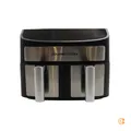 Produktbild: GOURMETmaxx Heißluftfritteuse Fritteuse Airfryer Doppelkammer Schwarz 2x35L