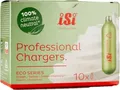 Produktbild: iSi Sahnekapseln Professional Chargers ISIN810PRO | N2O Kapseln für Sahnespender | 10er-Pack | Edelstahl | HACCP | pink