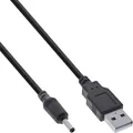 Produktbild: InLine® USB DC Stromadapterkabel, USB A Stecker zu DC 3,5x1,35mm 1m