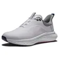 Produktbild: FootJoy Herren Fj Quantum Golfschuh, Weiß, Blau, Rosa, 44 EU