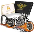Produktbild: Weihnachtsgeschenke Männer Motorrad Flaschenöffner Vintage Geschenkbox