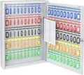 Produktbild: HMF Schlüsselschrank Schlüsselkasten 100 Haken Schlüsseltresor Schlüsselsafe