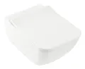 Produktbild: Villeroy & Boch Venticello Combi-Pack Tiefspül-WC DirectFlush wandhängend mit SlimSeat 375 x 560 x 330 mm - Weiß Alpin - 4611RS01