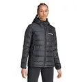 Produktbild: adidas Daunenjacke Terrex Multi Light Hooded schwarz Damen, Größe: S