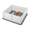 Produktbild: VEVOR Wurfkiste Welpenlaufstall Welpenkiste 152x152x61cm für extra große Hunde