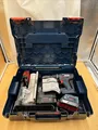 Produktbild: Bosch GSR 18-2-LI Akku-Bohrschrauber Set 18V 2x2,0Ah L-Case Ladegerät Adapter