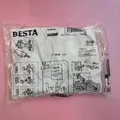Produktbild: Original IKEA Druckscharnier Scharnier Set BESTA BESTÅ Soft Close 802.612.58