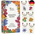 Produktbild: Essbare Blumen Samen Set : Delikatess Blüten Blumensamen Set mit 6 Sorten